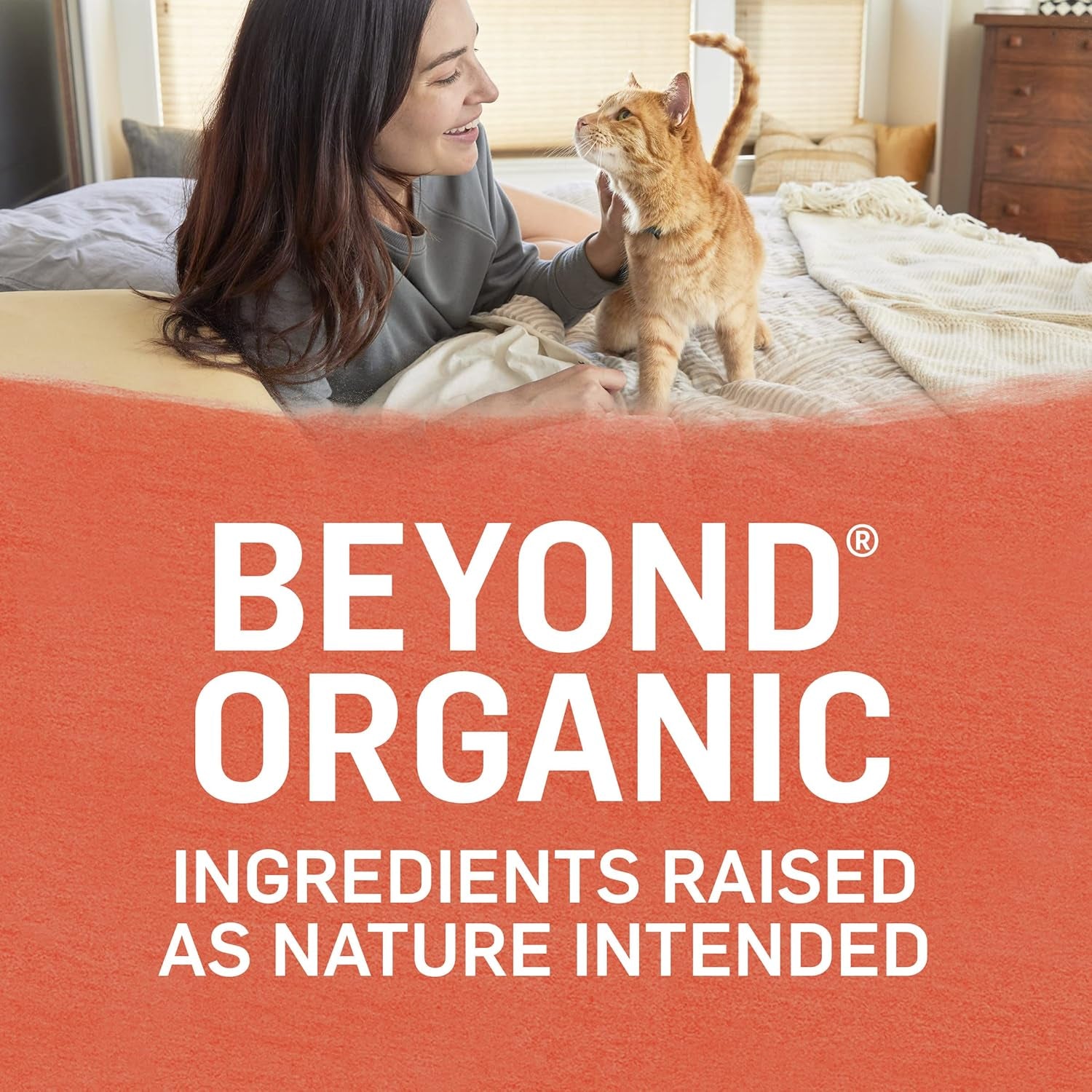 Organic Wet Cat Food Pate, Organic Chicken & Sweet Potato Adult Recipe - (Pack of 12) 3 Oz. Cans