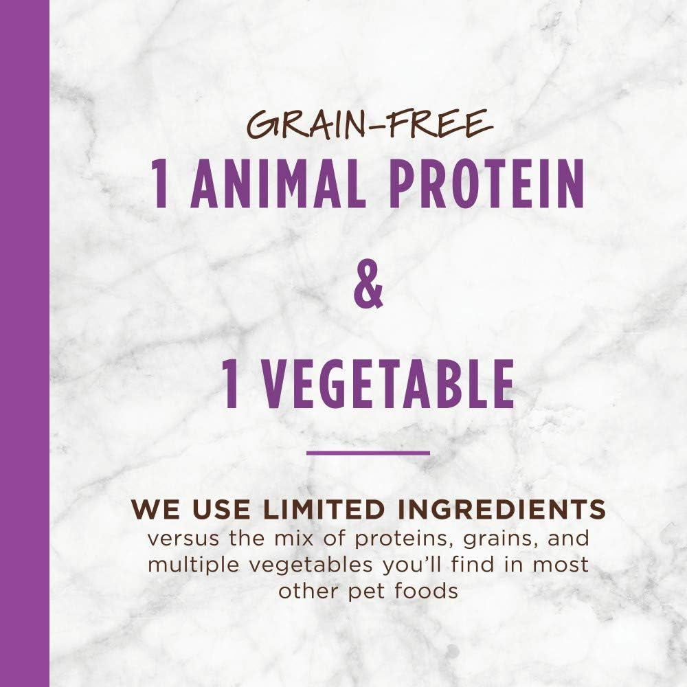 Limited Ingredient Diet, Natural Dry Cat Food, Grain Free Recipe - Real Rabbit, 4.5 Lb. Bag