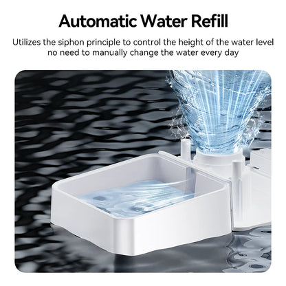 8.5L Automatic Pet Feeder Water Fountain WIFI APP Remote Control Smart Dog 5L Food Dispenser 3.5L Gravity Water Drinker ﻿